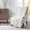 Edge Collections - 60" x 72" - Oversized Quilted Throw With Scalloped Edges
